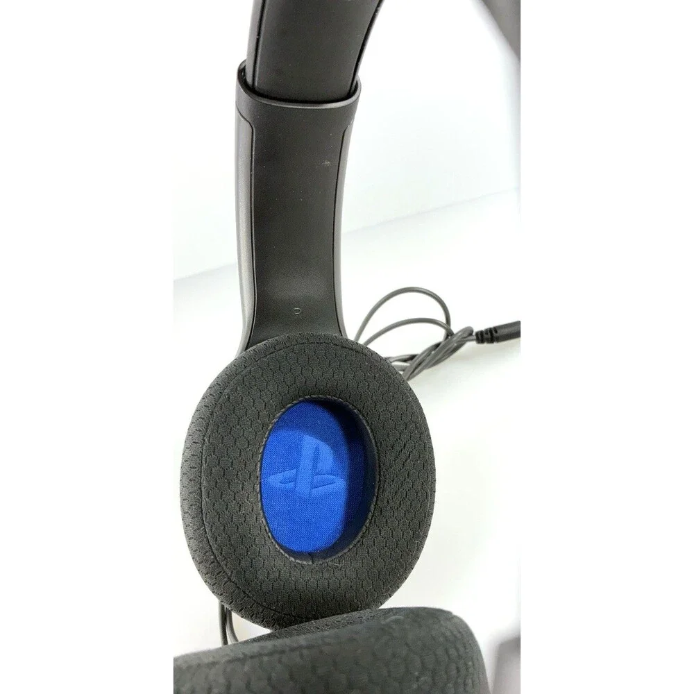 PDP LVL 40 Black Wired Stereo Gaming Stereo Headset for PS4 Model 051-108 Tested